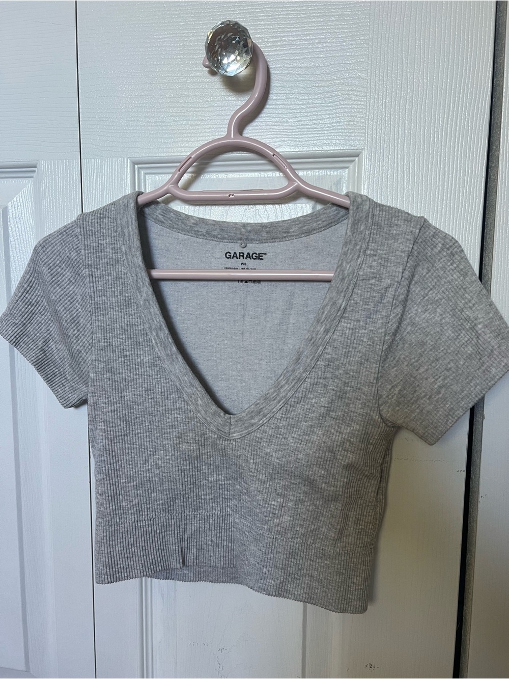 Garage heather gray top